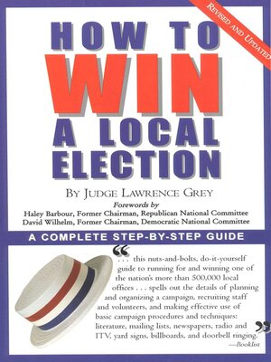cover image of How to Win a Local Election, Revised